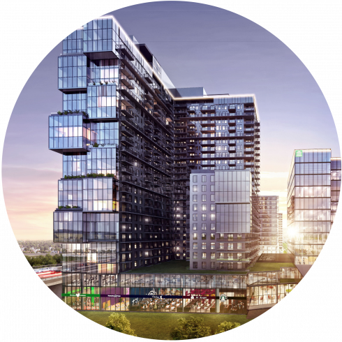 Solar Uniquartier Clinique Fertilys Brossard Rive Sud Immeuble Centre Commerce